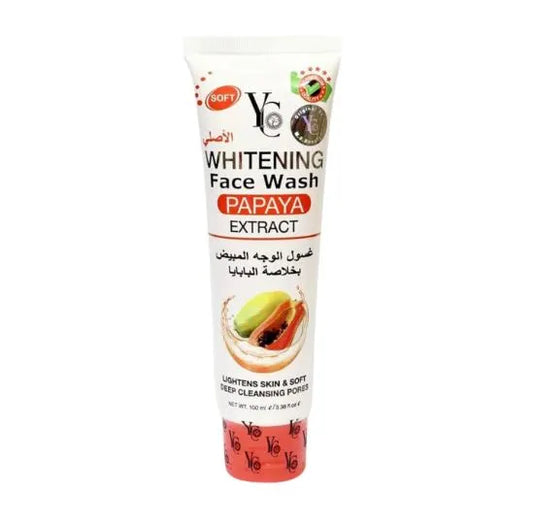 YC Whitening Papaya Extract Face Wash, 100ml