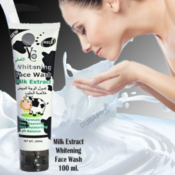 YC Whitening FaceWash With Milk Extract 100ml