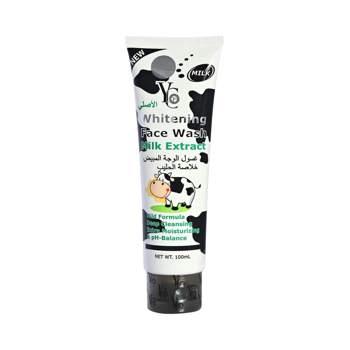 YC Whitening FaceWash With Milk Extract 100ml